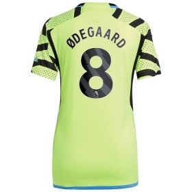 Ženska Nogometni Dres Arsenal Odegaard 8 Gostujući 2023-24